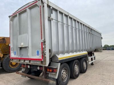 2018 Wilcox Triaxle Bulk Alloy Body Tipping Trailer - 4