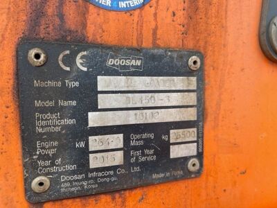 2015 Doosan DL450-3 Loading Shovel - 15