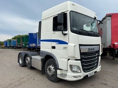 2016 DAF XF460 Space Cab 6x2 Midlift Tractor Unit