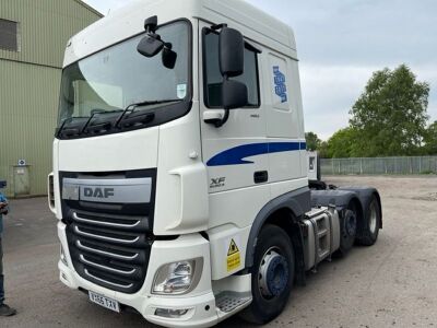 2017 DAF XF460 Space Cab 6x2 Midlift Tractor Unit 