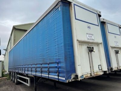 2012 SDC Triaxle Curtainside Trailer