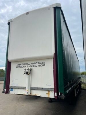 2012 SDC Triaxle Curtainside Trailer