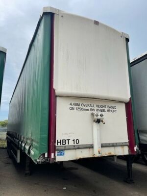 2012 SDC Triaxle Curtainside Trailer - 2