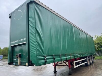 2009 SDC Triaxle Curtainside Trailer 