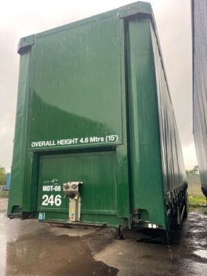 2011 SDC Triaxle Curtainside Trailer