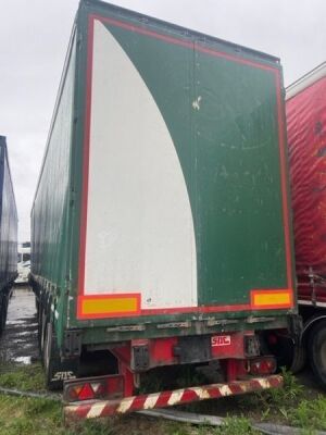 2011 SDC Triaxle Curtainside Trailer - 5