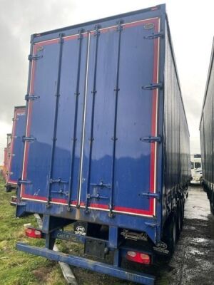 2011 Cartwright Triaxle Curtainside Trailer - 4