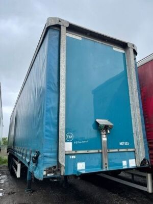 2010 Montracon Triaxle Curtainside Trailer