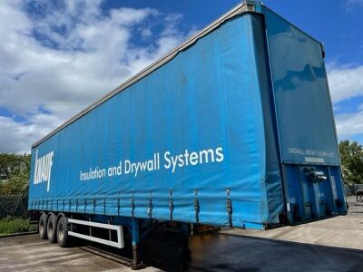 2008 M+G Triaxle Curtainside Trailer