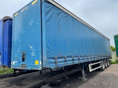 2004 Montracon Triaxle Curtainside Trailer