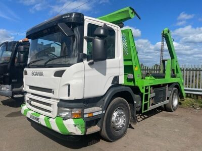 2008 Scania P230 4x2 18 ton Skip Loader