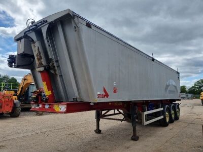 2008 Stas Triaxle Alloy Body Tipping Trailer