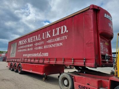 2005 Don Bur Triaxle Curtainside Trailer