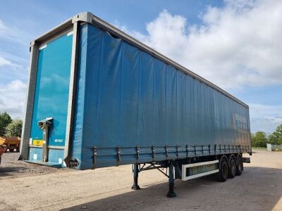 2010 Montracon Triaxle Curtainside Trailer