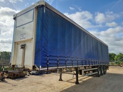 2012 SDC Triaxle Curtainside Trailer