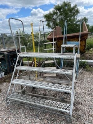 Platform Steps, Trolley & Stand