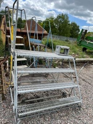 Platform Steps, Trolley & Stand - 2