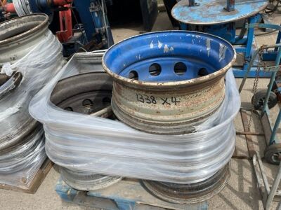 Approx 32 Steel Wheel Rims  - 2