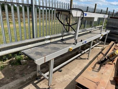 2 x Ad Pack Electric Conveyors 