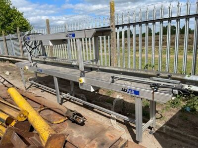 2 x Ad Pack Electric Conveyors  - 2