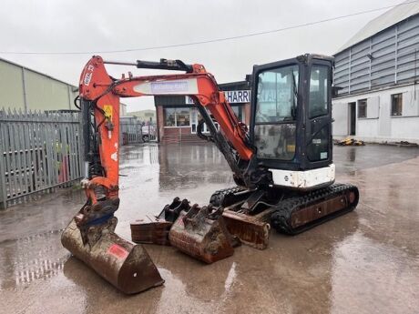 2015 Hitachi ZX33U-5A CSR Mini Digger