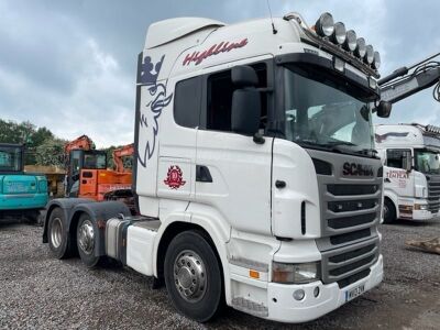 2013 Scania R420 6x2 Midlift Twin Steer Euro 5 Tractor Unit