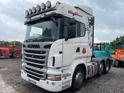 2013 Scania R420 6x2 Midlift Twin Steer Euro 5 Tractor Unit - 2