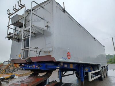 2013 Fruehauf Triaxle Alloy Body Tipping Trailer