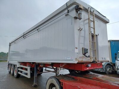 2017 Weightlifter Triaxle Alloy Body Tipping Trailer