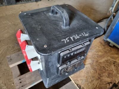 3 Phase Fuse / Splitter Box