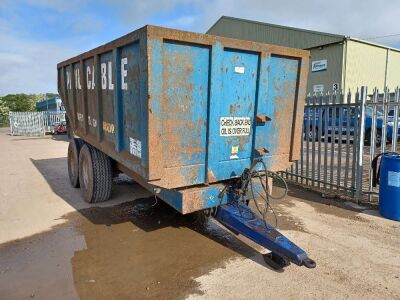 Ken Wootton Tandem Axle Drawbar Tipping Trailer - 2