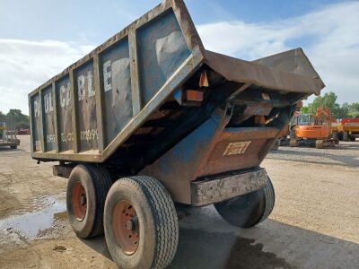 Ken Wootton Tandem Axle Drawbar Tipping Trailer - 4