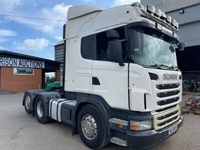 2011 Scania G480 6x2 Tag Axle Tractor Unit