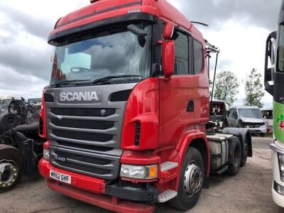 2012 Scania R440 6x2 Tag Axle Tractor Unit