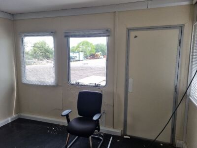 40ft x 12ft Portacabin Jack Leg Office  - 12