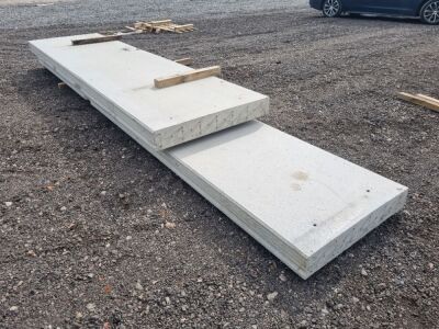 2 x Concrete Reinforced Panels - 12