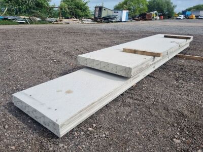 2 x Concrete Reinforced Panels - 15