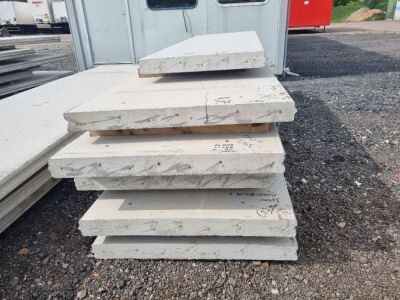 6 x Concrete Reinforced Panels - 11