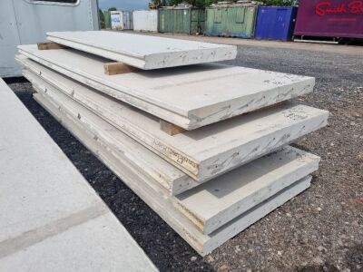 6 x Concrete Reinforced Panels - 13