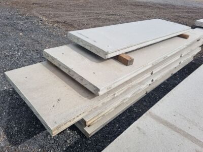 6 x Concrete Reinforced Panels - 17