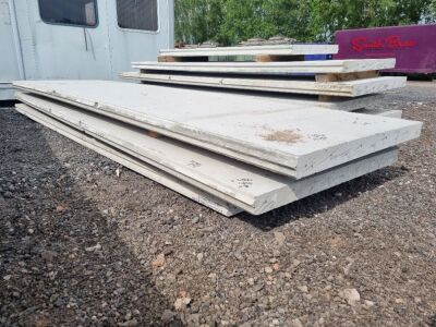 3 x Concrete Reinforced Panels - 8