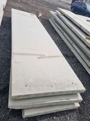 3 x Concrete Reinforced Panels - 12