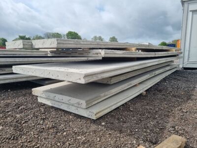 7 x Concrete Reinforced Panels - 9