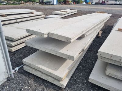 7 x Concrete Reinforced Panels - 12