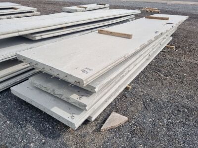 5 x Concrete Reinforced Panels - 12
