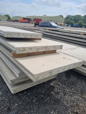 6 x Concrete Reinforced Panels - 7