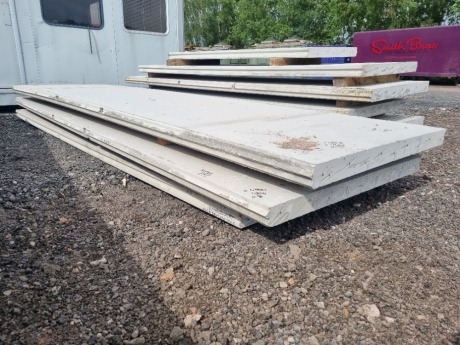 3 x Concrete Reinforced Panels