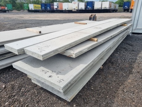 7 x Concrete Reinforced Panels