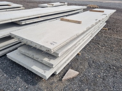 5 x Concrete Reinforced Panels - 5