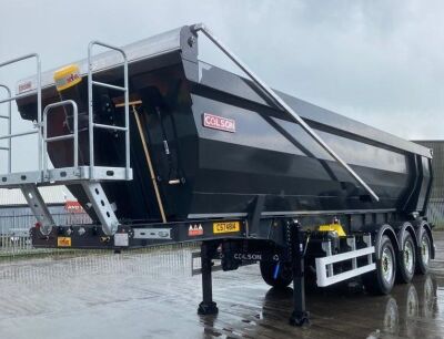 New and Unused 2022 Colson Triaxle Hardox Body Aggregate Tipping Trailer